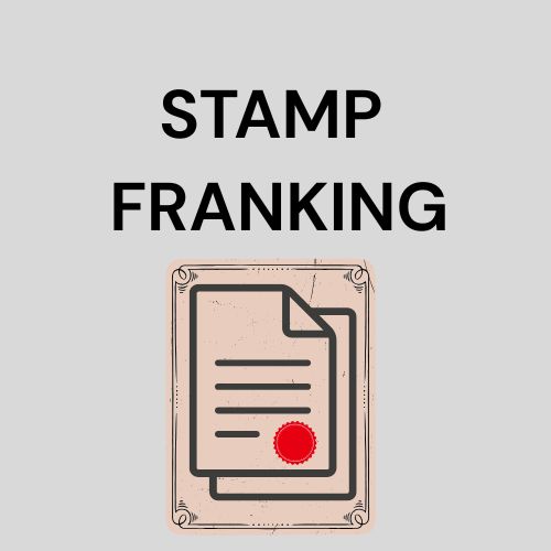 Stamp Franking Services